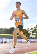 23 August 2020; Darragh McElhinney of U.C.D. AC, Dublin, competing in the Men's 5000m during Day Two of the Irish Life Health National Senior and U23 Athletics Championships at Morton Stadium in Santry, Dublin. Photo by Sam Barnes/Sportsfile