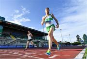 23 August 2020; Kevin Moriarty of Raheny Shamrock AC, Dublin, competing in the Men's 5000m during Day Two of the Irish Life Health National Senior and U23 Athletics Championships at Morton Stadium in Santry, Dublin. Photo by Sam Barnes/Sportsfile