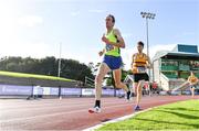 23 August 2020; Peter Arthur of Liffey Valley AC, Dublin, competing in the Men's 5000m during Day Two of the Irish Life Health National Senior and U23 Athletics Championships at Morton Stadium in Santry, Dublin. Photo by Sam Barnes/Sportsfile