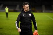28 August 2020; Galway United coach Danny Broderick following the Extra.ie FAI Cup Second Round match between Galway United and Shelbourne at Eamonn Deacy Park in Galway. Photo by Stephen McCarthy/Sportsfile