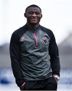 28 August 2020; Azeez Yusuff of Wexford ahead of the Extra.ie FAI Cup Second Round match between Athlone Town and Wexford at Athlone Town Stadium in Athlone, Westmeath. Photo by Ben McShane/Sportsfile