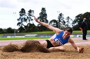29 August 2020; Grace Furlong of Waterford AC, competing in the Women's Triple Jump event during day three of the Irish Life Health National Senior and U23 Athletics Championships at Morton Stadium in Santry, Dublin. Photo by Sam Barnes/Sportsfile