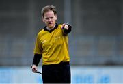 29 August 2020; Referee Dan Stynes during the Dublin County Senior Football Championship Quarter-Final match between St Jude's and Skerries Harps at Parnell Park in Dublin. Photo by Piaras Ó Mídheach/Sportsfile