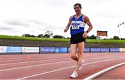 29 August 2020; Brendan Boyce of Finn Valley AC, Donegal, on his way to finishing third in the Men's 10000m Walk event during day three of the Irish Life Health National Senior and U23 Athletics Championships at Morton Stadium in Santry, Dublin. Photo by Sam Barnes/Sportsfile