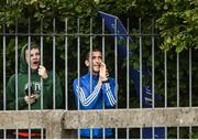 29 August 2020; Olympian and race walking coach Robert Heffernan watches on from outside the stadium during the Men's 10,000m Walk event during day three of the Irish Life Health National Senior and U23 Athletics Championships at Morton Stadium in Santry, Dublin. Photo by Sam Barnes/Sportsfile