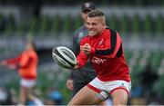 29 August 2020; Ian Madigan of Ulster warms up prior to the Guinness PRO14 Round 15 match between Ulster and Leinster at the Aviva Stadium in Dublin. Photo by Brendan Moran/Sportsfile