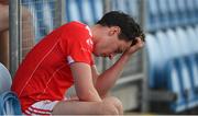 29 August 2020; Diarmuid O'Connor of Ballintubber reacts after he was substituted during the Mayo County Senior Football Championship Quarter-Final match between Ballintubber and Knockmore at Elverys MacHale Park in Castlebar, Mayo. Photo by David Fitzgerald/Sportsfile