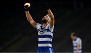 29 August 2020; Aidan O'Shea of Breaffy celebrates following the Mayo County Senior Football Championship Quarter-Final match between Ballaghaderreen and Breaffy at Elverys MacHale Park in Castlebar, Mayo. Photo by David Fitzgerald/Sportsfile