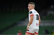 29 August 2020; Ian Madigan of Ulster during the Guinness PRO14 Round 15 match between Ulster and Leinster at the Aviva Stadium in Dublin. Photo by Ramsey Cardy/Sportsfile