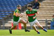 30 August 2020; Lorcan Egan of Loughmore-Castleiney in action against Timmy Hammersley of Clonoulty Rossmore during the Tipperary County Senior Hurling Championships Quarter-Final match between Clonoulty/Rossmore and Loughmore-Castleiney at Semple Stadium in Thurles, Tipperary. Photo by Harry Murphy/Sportsfile