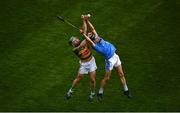 30 August 2020; Tommy Ronan of Graigue Ballycallan in action against Darragh Wafer of Bennettsbridge during the Kilkenny County Senior Hurling Championship Round 1 match between Bennettsbridge and Graigue Ballycallan at UPMC Nowlan Park in Kilkenny. Photo by David Fitzgerald/Sportsfile