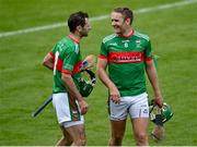 30 August 2020; Ciaran McGrath, left, and Noel McGrath of Loughmore - Castleiney following the Tipperary County Senior Hurling Championships Quarter-Final match between Clonoulty/Rossmore and Loughmore-Castleiney at Semple Stadium in Thurles, Tipperary. Photo by Harry Murphy/Sportsfile