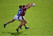 30 August 2020; Jack Dalton of Raheny in action against Shane Clayton of Ballyboden St Enda's during the Dublin County Senior Football Championship Quarter-Final match between Ballyboden St Enda's and Raheny at Parnell Park in Dublin. Photo by Piaras Ó Mídheach/Sportsfile