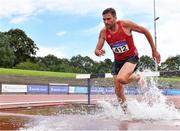 30 August 2020; Rory Chesser of Ennis Track AC, Clare, on his way to winning the Men's 3000m Steeplechase event during day four of the Irish Life Health National Senior and U23 Athletics Championships at Morton Stadium in Santry, Dublin. Photo by Sam Barnes/Sportsfile
