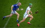 30 August 2020; Martin Keoghan of Tullaroan in action against Martin Boran of Erin's Own during the Kilkenny County Senior Hurling Championship Round 1 match between Tullaroan and Erin's Own at UPMC Nowlan Park in Kilkenny. Photo by David Fitzgerald/Sportsfile