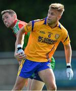 30 August 2020; Dean Rock of Ballymun Kickhams and Jonny Cooper of Na Fianna during the Dublin County Senior Football Championship Quarter-Final match between Ballymun Kickhams and Na Fianna at Parnell Park in Dublin. Photo by Piaras Ó Mídheach/Sportsfile