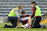 30 August 2020; Brendan Maher of Borris-Ileigh receives treatment during the Tipperary County Senior Hurling Championships Quarter-Final match between Borris-Ileigh and Drom and Inch at Semple Stadium in Thurles, Tipperary. Photo by Harry Murphy/Sportsfile