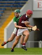 30 August 2020; Jerry Kelly of Borris-Ileigh is tackled by Jamie Moloney of Drom and Inch during the Tipperary County Senior Hurling Championships Quarter-Final match between Borris-Ileigh and Drom and Inch at Semple Stadium in Thurles, Tipperary. Photo by Harry Murphy/Sportsfile