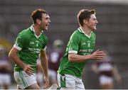 30 August 2020; John Campion, right, and Fintan Purcell of Drom and Inch celebrate following the Tipperary County Senior Hurling Championships Quarter-Final match between Borris-Ileigh and Drom and Inch at Semple Stadium in Thurles, Tipperary. Photo by Harry Murphy/Sportsfile