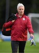 30 August 2020; Sligo Rovers goalkeeping coach Leo Tierney prior to the Extra.ie FAI Cup Second Round match between UCD and Sligo Rovers at UCD Bowl in Belfield, Dublin. Photo by Stephen McCarthy/Sportsfile