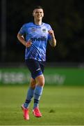 30 August 2020; Josh Collins of UCD during the Extra.ie FAI Cup Second Round match between UCD and Sligo Rovers at UCD Bowl in Belfield, Dublin. Photo by Stephen McCarthy/Sportsfile