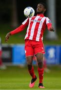 30 August 2020; Junior Ogedi-Uzokwe of Sligo Rovers during the Extra.ie FAI Cup Second Round match between UCD and Sligo Rovers at UCD Bowl in Belfield, Dublin. Photo by Stephen McCarthy/Sportsfile
