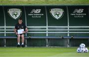 31 August 2020; Republic of Ireland manager Stephen Kenny during a Republic of Ireland training session at the FAI National Training Centre in Abbotstown, Dublin. Photo by Stephen McCarthy/Sportsfile