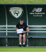 31 August 2020; Republic of Ireland manager Stephen Kenny during a Republic of Ireland training session at the FAI National Training Centre in Abbotstown, Dublin. Photo by Stephen McCarthy/Sportsfile