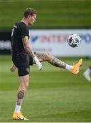 31 August 2020; James McClean during a Republic of Ireland training session at the FAI National Training Centre in Abbotstown, Dublin. Photo by Stephen McCarthy/Sportsfile