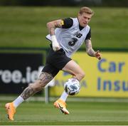 31 August 2020; James McClean during a Republic of Ireland training session at the FAI National Training Centre in Abbotstown, Dublin. Photo by Stephen McCarthy/Sportsfile