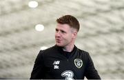 31 August 2020; James McCarthy leaves the Sport Ireland National Indoor Arena ahead of a training session at the FAI National Training Centre in Dublin. Photo by Stephen McCarthy/Sportsfile