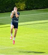 31 August 2020; Jordan Larmour during Leinster Rugby squad training at the RDS Arena in Dublin. Photo by Ramsey Cardy/Sportsfile