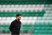 31 August 2020; Shamrock Rovers manager Stephen Bradley ahead of the Extra.ie FAI Cup Second Round match between Shamrock Rovers and Cork City at Tallaght Stadium in Dublin. Photo by Eóin Noonan/Sportsfile
