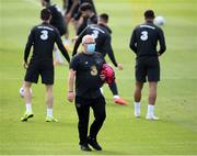 31 August 2020; Republic of Ireland kitman Fergus McNally during a Republic of Ireland training session at the FAI National Training Centre in Abbotstown, Dublin. Photo by Stephen McCarthy/Sportsfile