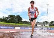 30 August 2020; Joe Dowd of Greystones and District AC, Wicklow, competing in the Men's 3000m Steeplechase event during day four of the Irish Life Health National Senior and U23 Athletics Championships at Morton Stadium in Santry, Dublin. Photo by Sam Barnes/Sportsfile