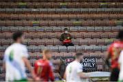 31 August 2020; Stephen Doyle of Off The Ball working at the Extra.ie FAI Cup Second Round match between Bohemians and Cabinteely at Dalymount Park in Dublin. Photo by Piaras Ó Mídheach/Sportsfile