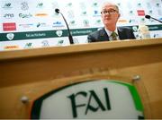 31 August 2020; FAI Independent Chairperson Roy Barrett during a FAI Post EGM Media Briefing at FAI Headquarters in Abbotstown, Dublin. Photo by Stephen McCarthy/Sportsfile