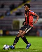 31 August 2020; Promise Omochere of Bohemians during the Extra.ie FAI Cup Second Round match between Bohemians and Cabinteely at Dalymount Park in Dublin. Photo by Piaras Ó Mídheach/Sportsfile