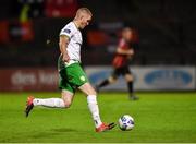 31 August 2020; Jonathan Carlin of Cabinteely during the Extra.ie FAI Cup Second Round match between Bohemians and Cabinteely at Dalymount Park in Dublin. Photo by Piaras Ó Mídheach/Sportsfile