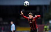 31 August 2020; Paddy Kirk of Bohemians takes a throw-in during the Extra.ie FAI Cup Second Round match between Bohemians and Cabinteely at Dalymount Park in Dublin. Photo by Piaras Ó Mídheach/Sportsfile