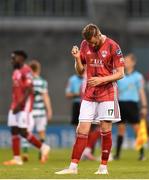 31 August 2020; Kevin O'Connor of Cork City following the Extra.ie FAI Cup Second Round match between Shamrock Rovers and Cork City at Tallaght Stadium in Dublin. Photo by Eóin Noonan/Sportsfile