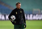 3 September 2020; Republic of Ireland goalkeeping coach Alan Kelly ahead of the UEFA Nations League B match between Bulgaria and Republic of Ireland at Vasil Levski National Stadium in Sofia, Bulgaria. Photo by Alex Nicodim/Sportsfile