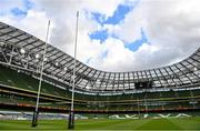 4 September 2020; A general view of the Aviva Stadium ahead of the Guinness PRO14 Semi-Final match between Leinster and Munster at the Aviva Stadium in Dublin. Photo by Ramsey Cardy/Sportsfile