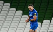 4 September 2020; James Lowe of Leinster at the final whistle of the Guinness PRO14 Semi-Final match between Leinster and Munster at the Aviva Stadium in Dublin. Photo by Ramsey Cardy/Sportsfile