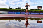 5 September 2020; Maria Flynn of Naas AC, Kildare, competing in the Junior Women's 3k Walk event during the Irish Life Health National Junior Track and Field Championships at Morton Stadium in Santry, Dublin. Photo by Sam Barnes/Sportsfile