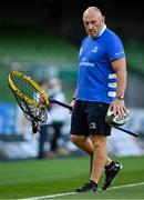 4 September 2020; Leinster scrum coach Robin McBryde prior to the Guinness PRO14 Semi-Final match between Leinster and Munster at the Aviva Stadium in Dublin. Photo by Brendan Moran/Sportsfile