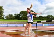 5 September 2020; Cara McNally of Lusk AC, Dublin, on her way to winning the Junior Women's 3000m Steeplechase event during the Irish Life Health National Junior Track and Field Championships at Morton Stadium in Santry, Dublin. Photo by Sam Barnes/Sportsfile