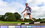 5 September 2020; Cara McNally of Lusk AC, Dublin, on her way to winning the Junior Women's 3000m Steeplechase event during the Irish Life Health National Junior Track and Field Championships at Morton Stadium in Santry, Dublin. Photo by Sam Barnes/Sportsfile