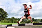 5 September 2020; Ciara Dolan of Menapians AC, Wexford, competing in the Junior Women's 3000m Steeplechase event during the Irish Life Health National Junior Track and Field Championships at Morton Stadium in Santry, Dublin. Photo by Sam Barnes/Sportsfile