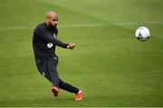 5 September 2020; David McGoldrick during a Republic of Ireland training session at the FAI National Training Centre in Abbotstown, Dublin. Photo by Stephen McCarthy/Sportsfile